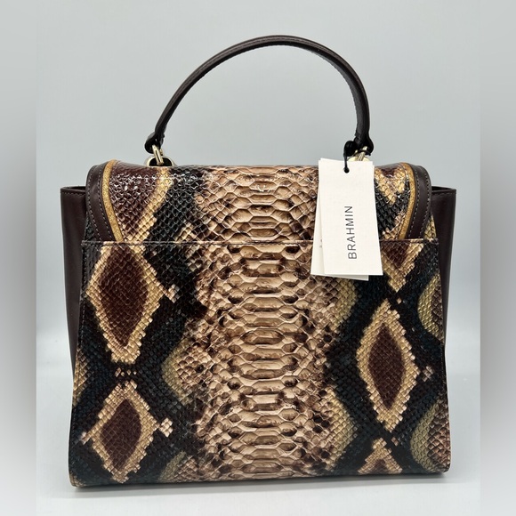 💎HP💎New Brahmin Ingrid Savino Folklore Satchel - Picture 3 of 13